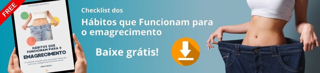 checklist hábitos para emagrecimento